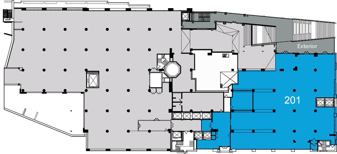 30 Columbia Heights - Second Floor Floorplan